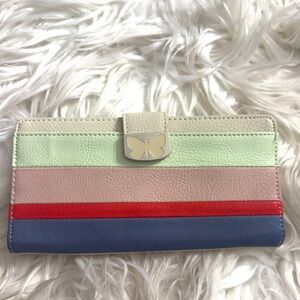 Colorful Striped Women's Wallet!